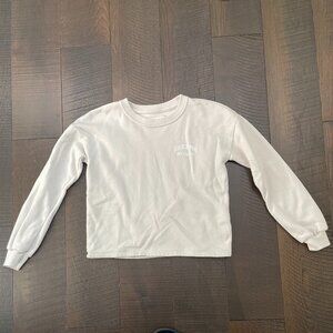 Abercrombie Kids Sweatshirt New York Girls 13/14 Tan Boho